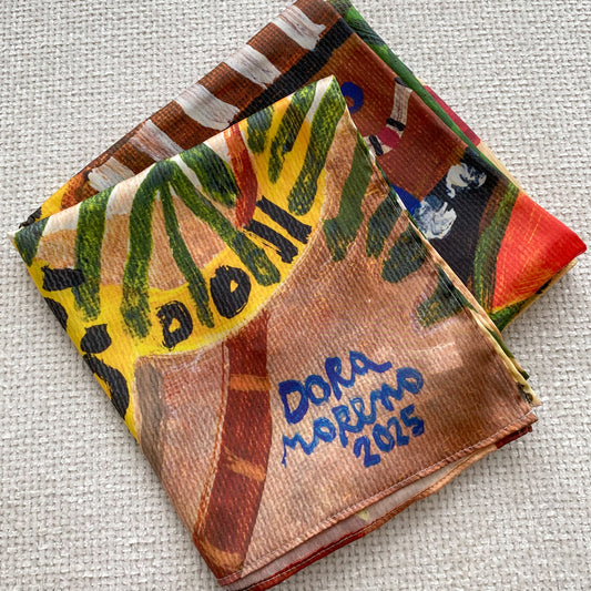 Jaguar & Corozo Silk Scarf