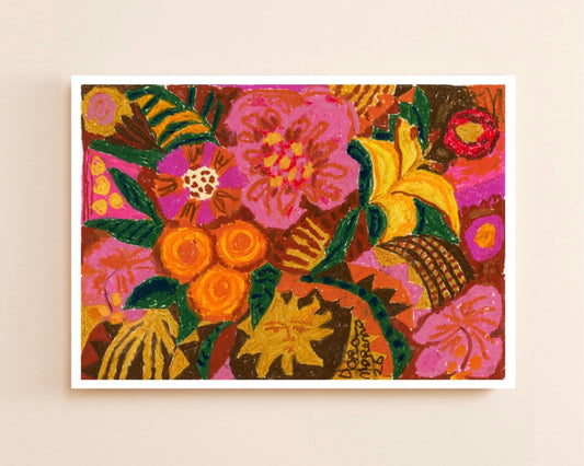 Flower Bouquet Original Artwork